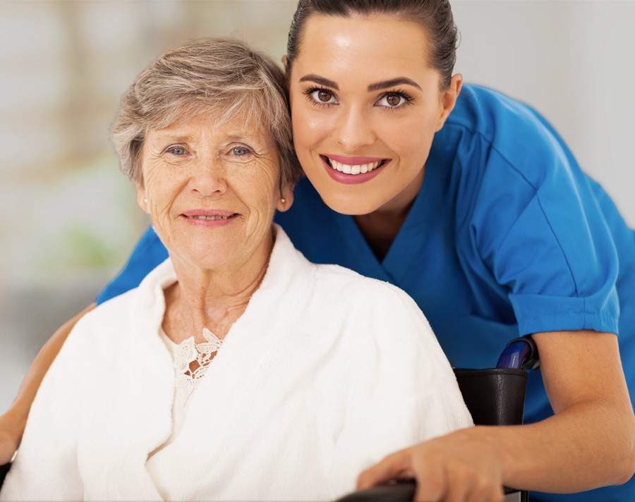 Patient and Practitioner smiling for picture